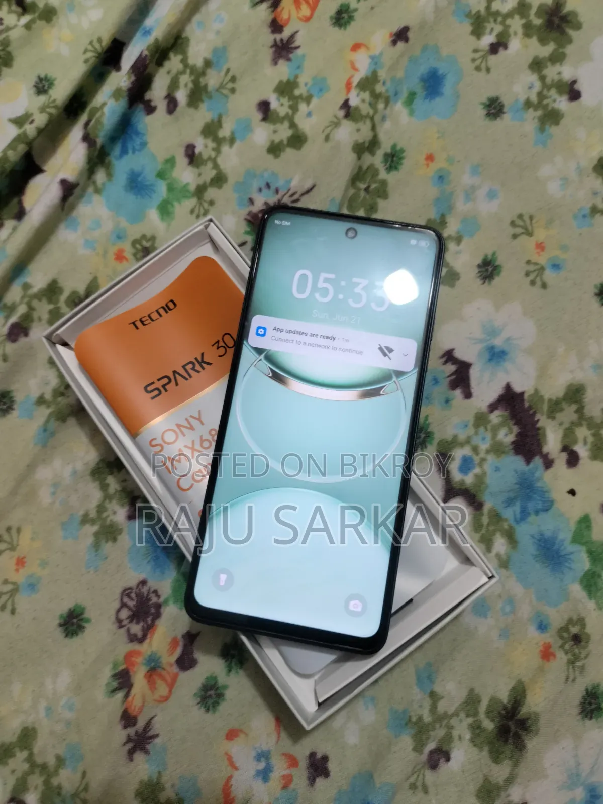 New Tecno Spark 30 128 GB Black