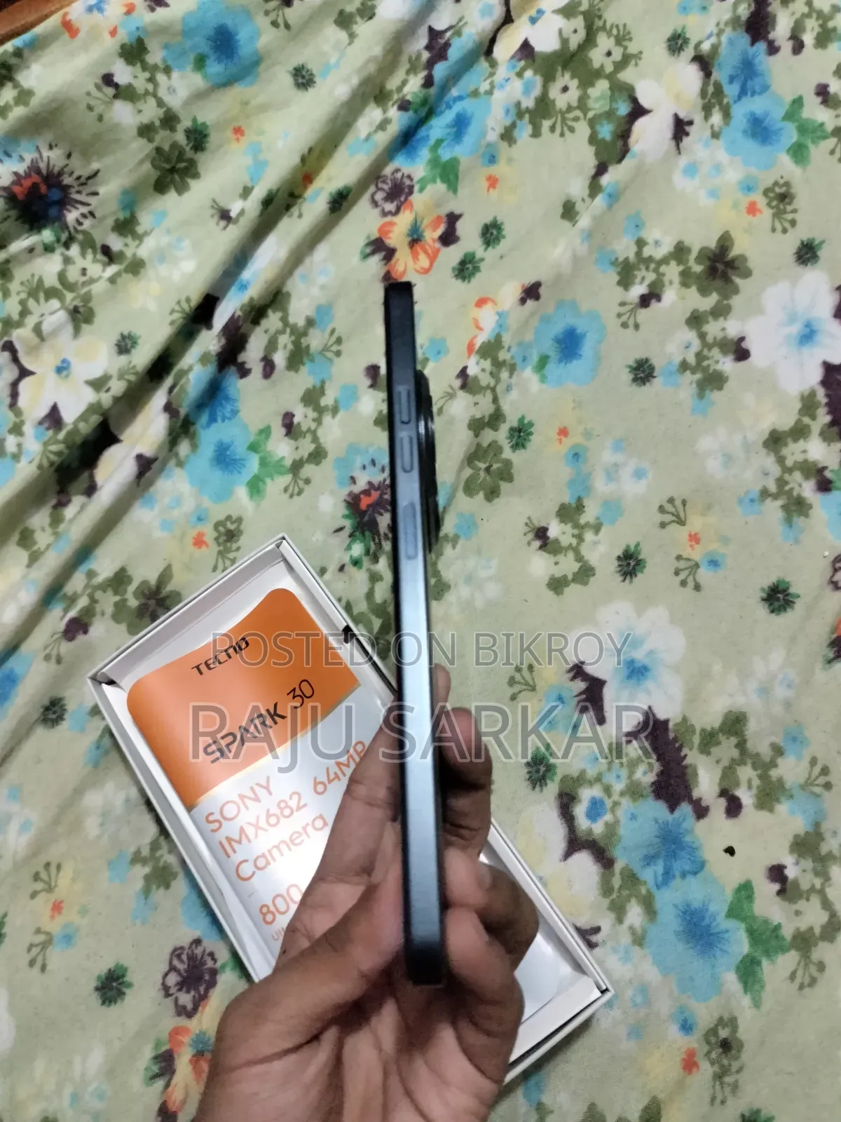 New Tecno Spark 30 128 GB Black