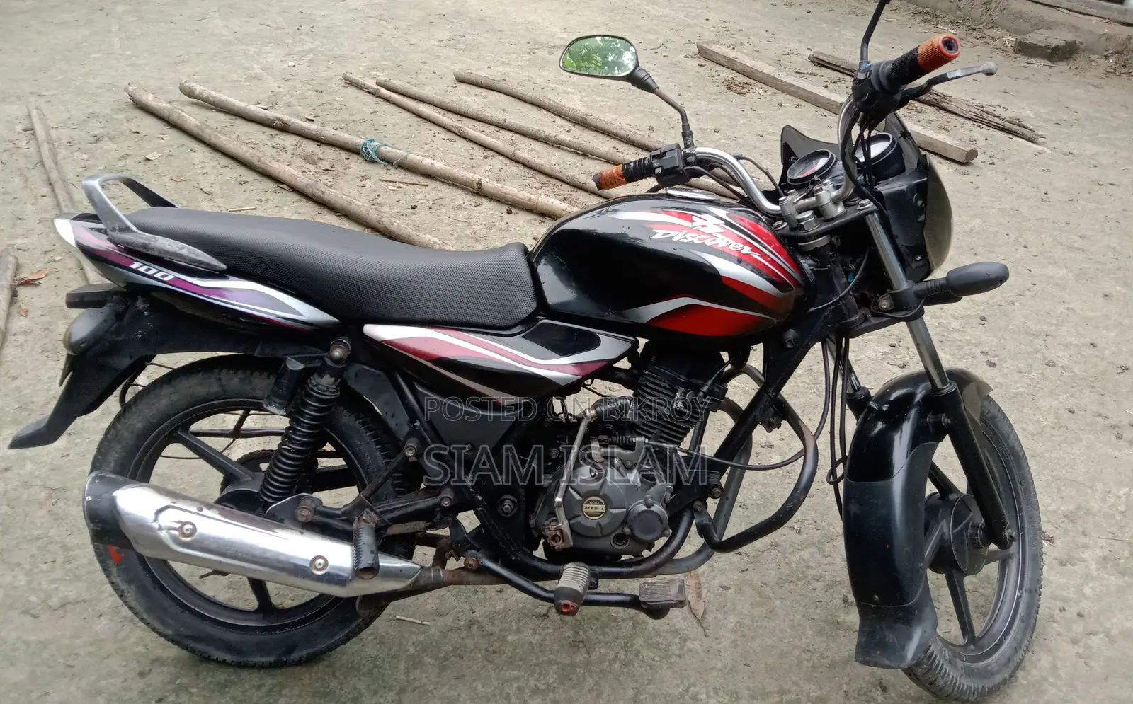 Bajaj Discover 100 2018 Black