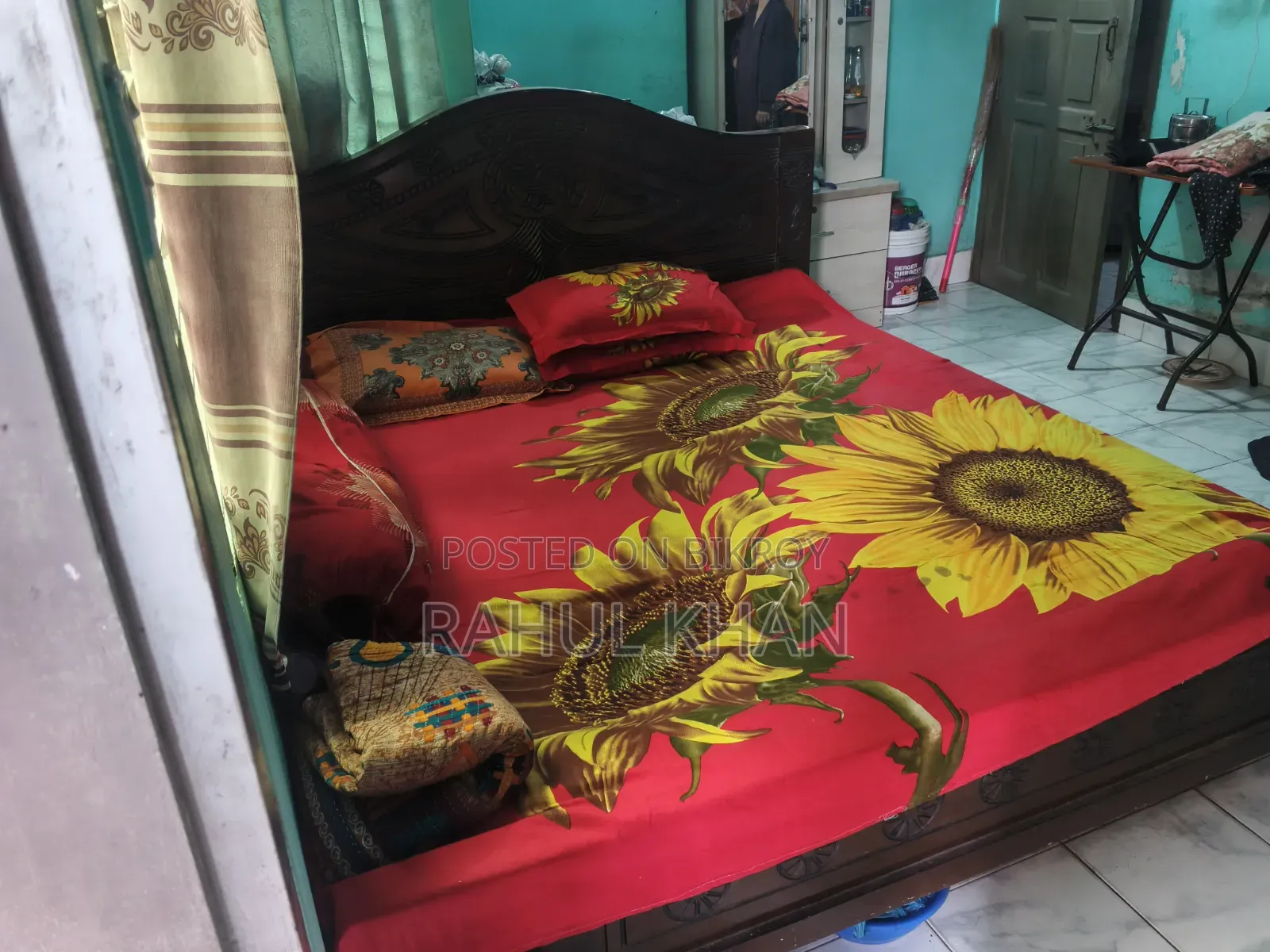 6 feet by 7 feet Bed
