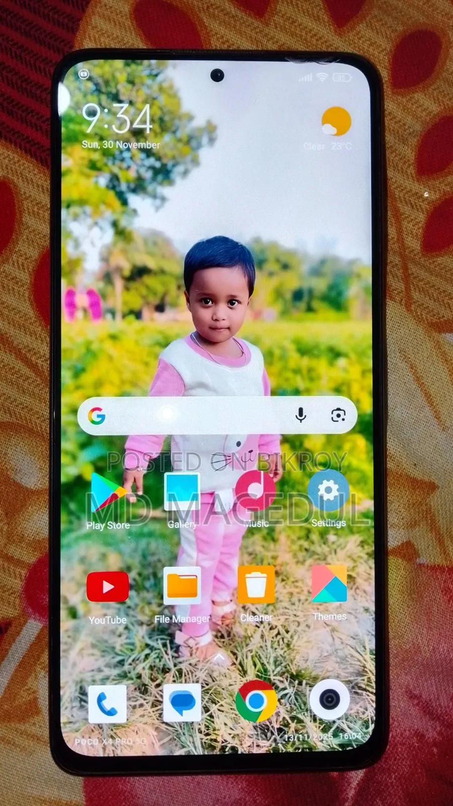 Xiaomi Poco X4 Pro 5G 128 GB Yellow