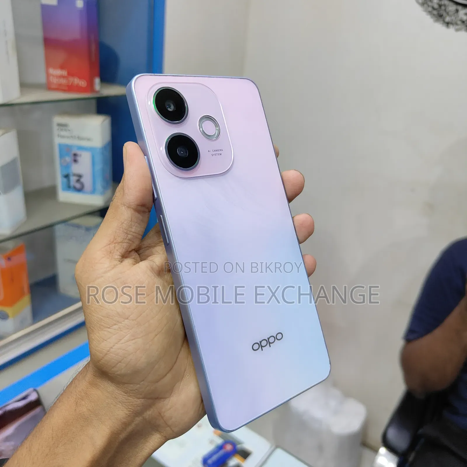 নতুন Oppo ২৫৬ জিবি রোজ গোল্ড