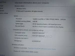Laptop 8GB Intel Core I3 HDD 512GB