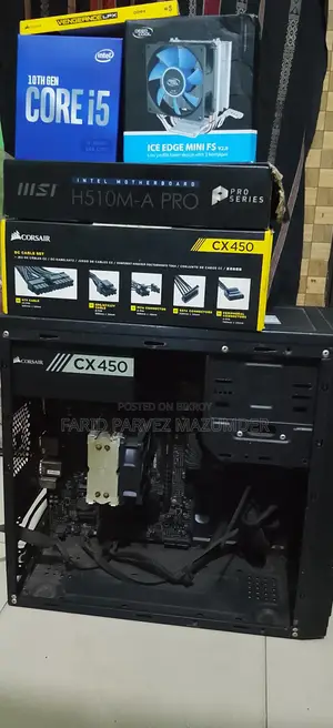 Desktop Computer MSI Model 8GB Intel Core I5 SSD 128GB
