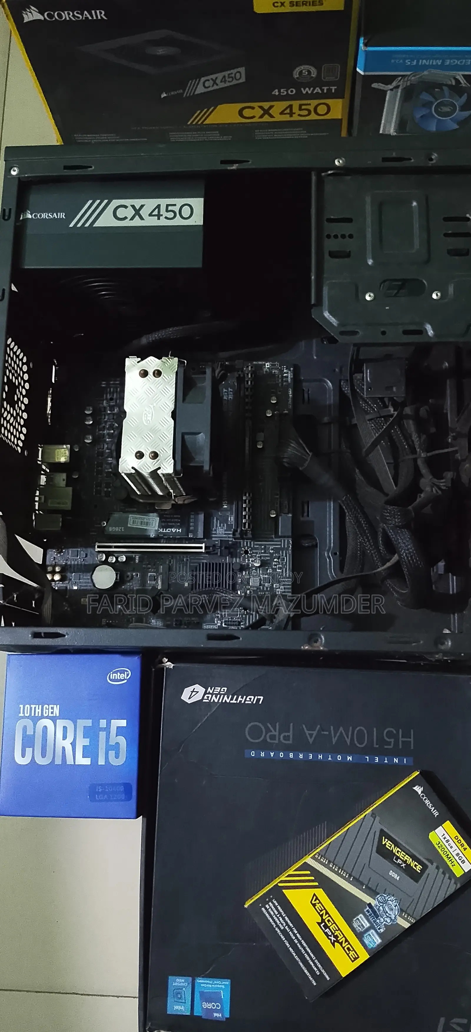 Desktop Computer MSI Model 8GB Intel Core I5 SSD 128GB