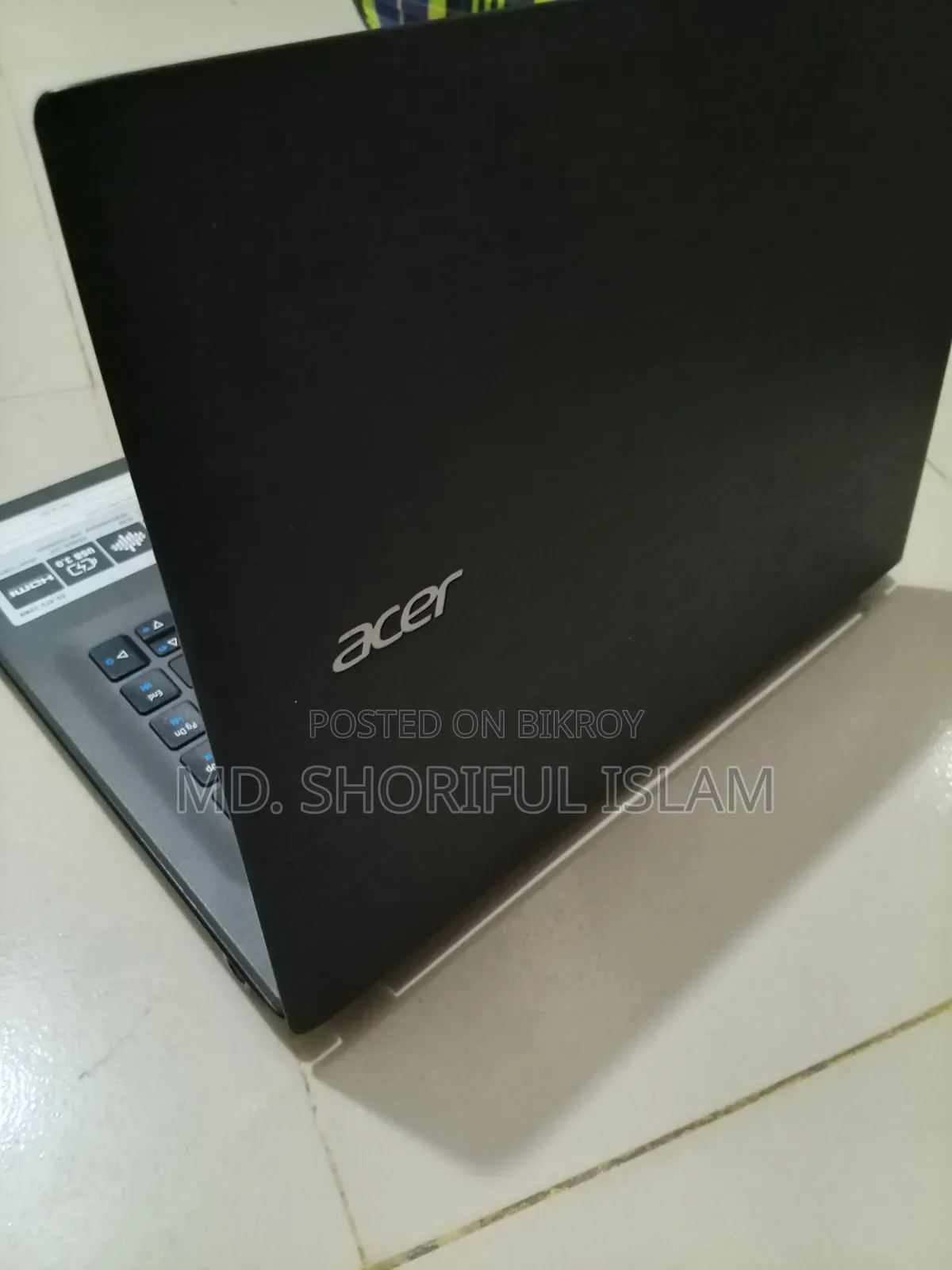 Laptop Acer Aspire E5-473 8GB Intel Core i3 SSD 128GB