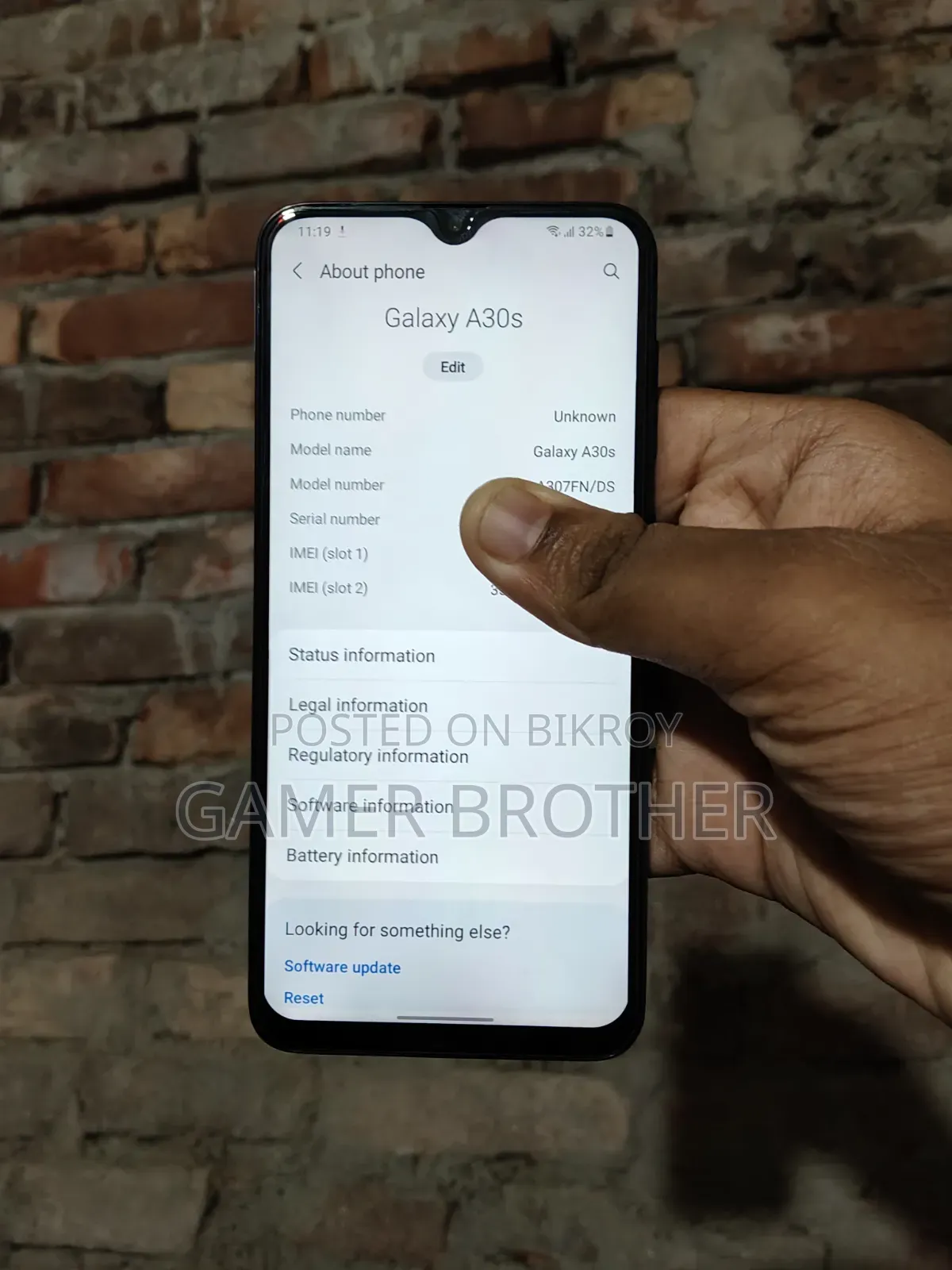 Samsung Galaxy A30s 64 GB Black