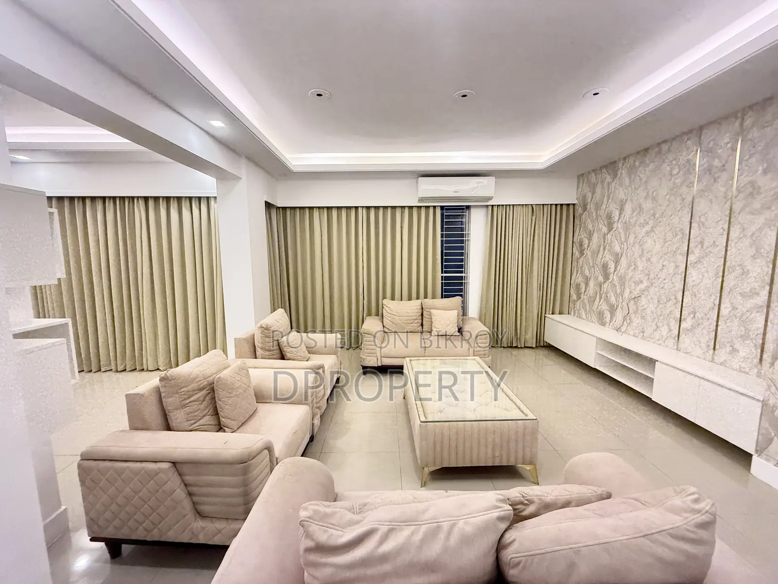 Furnished 3-bedroom Apartment in Uttara for Rent