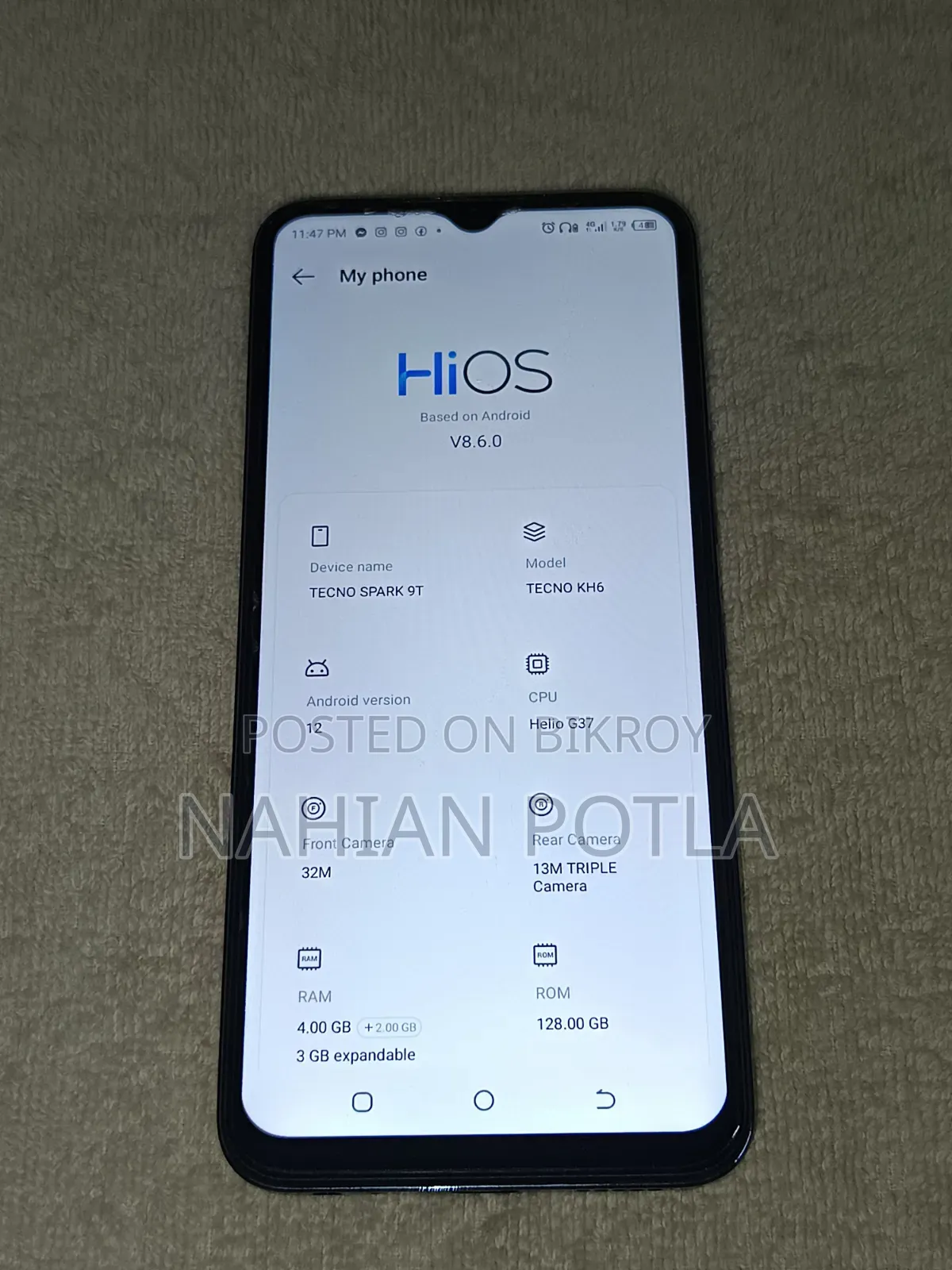 Tecno Spark 16 GB