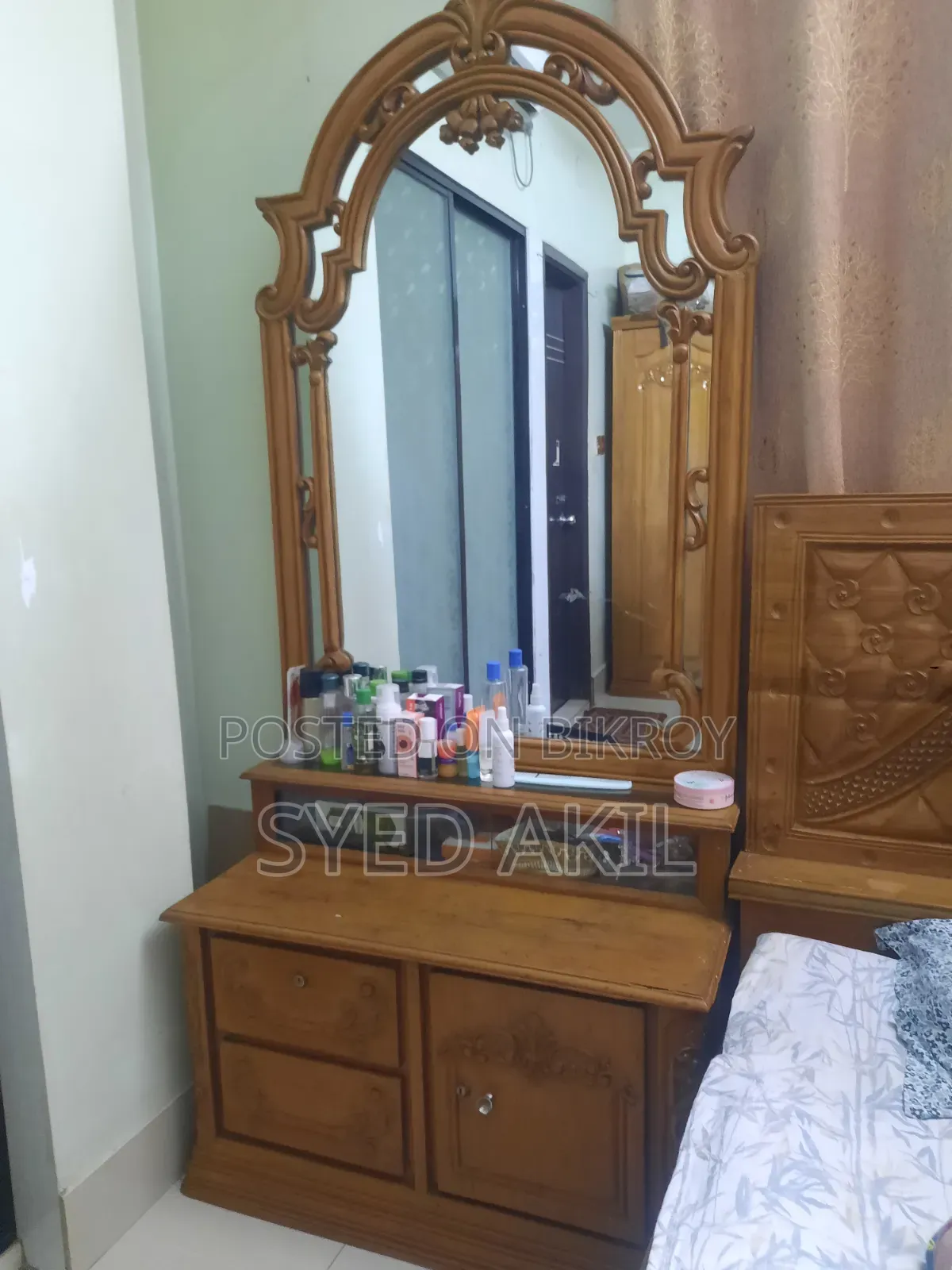 Teak Wood Dressing Table