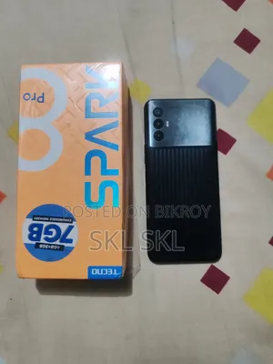 Tecno Spark 8 Pro ৬৪ জিবি কালো