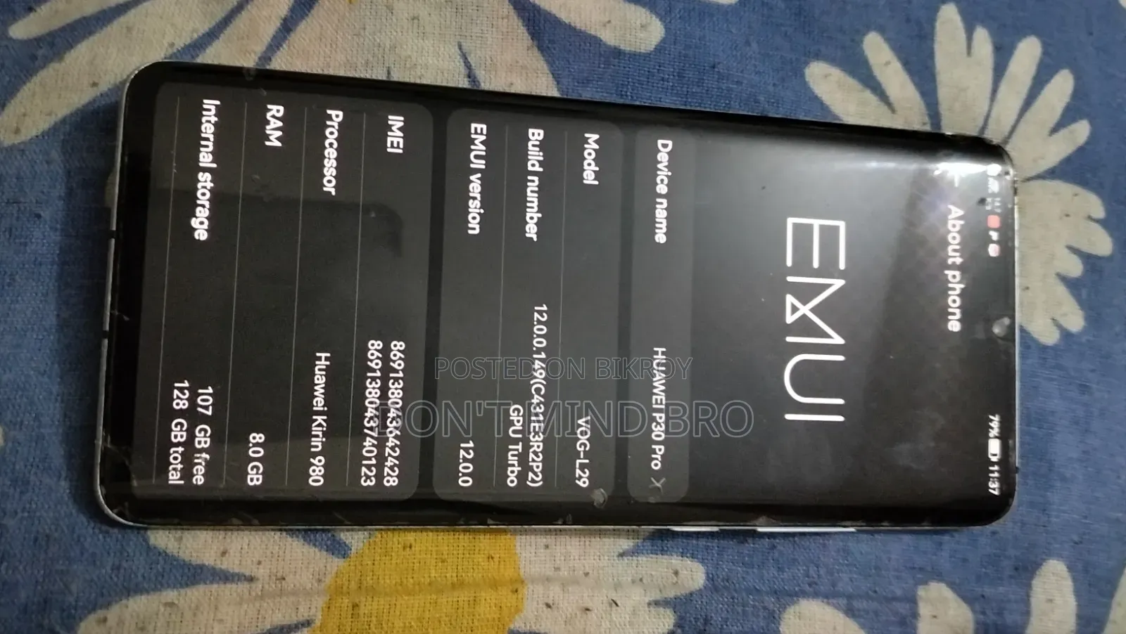 Huawei P30 Pro ১২৮ জিবি সাদা