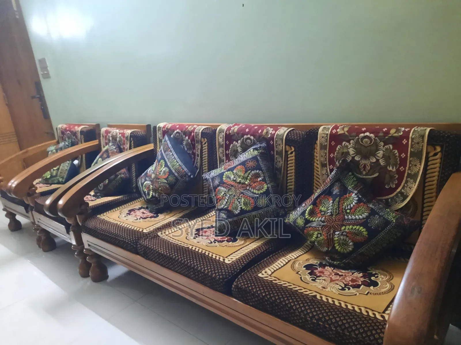 Teak Wood Sofa