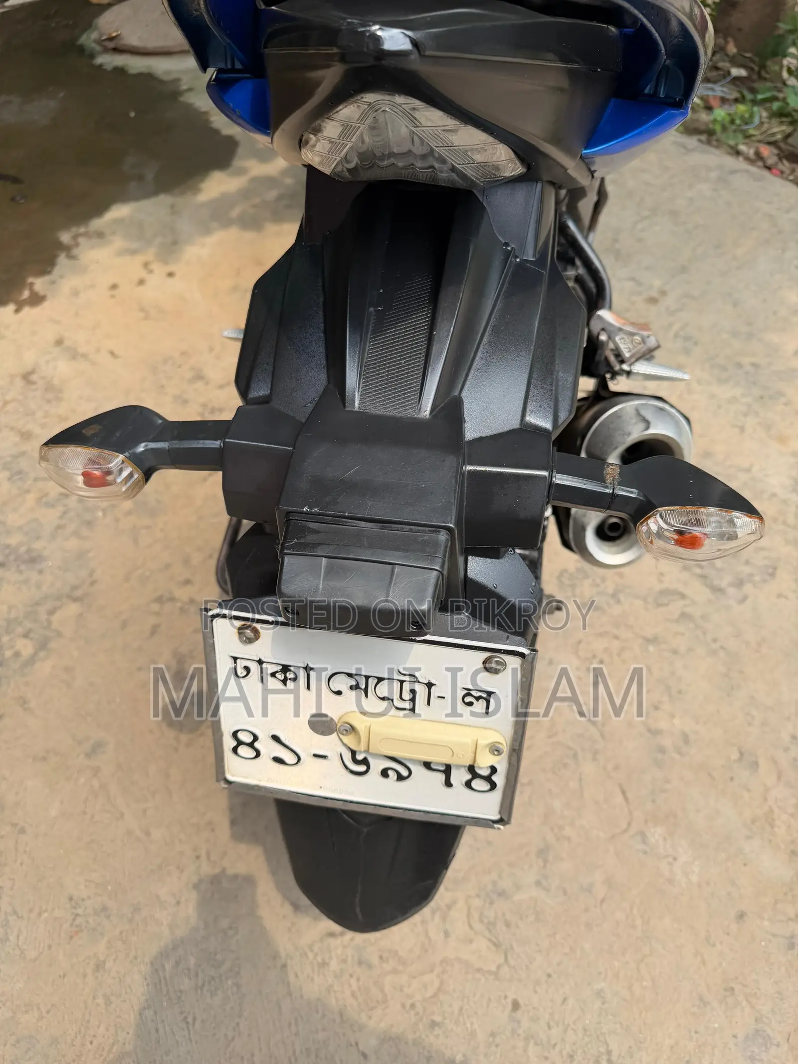 Suzuki Gixxer SF 2018 Blue