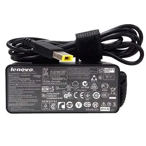 Original Lenovo laptop charger for sale.