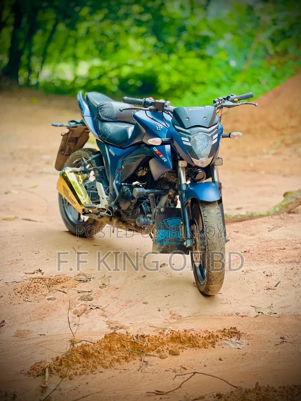 New Suzuki Gixxer Monotone 2023 Blue