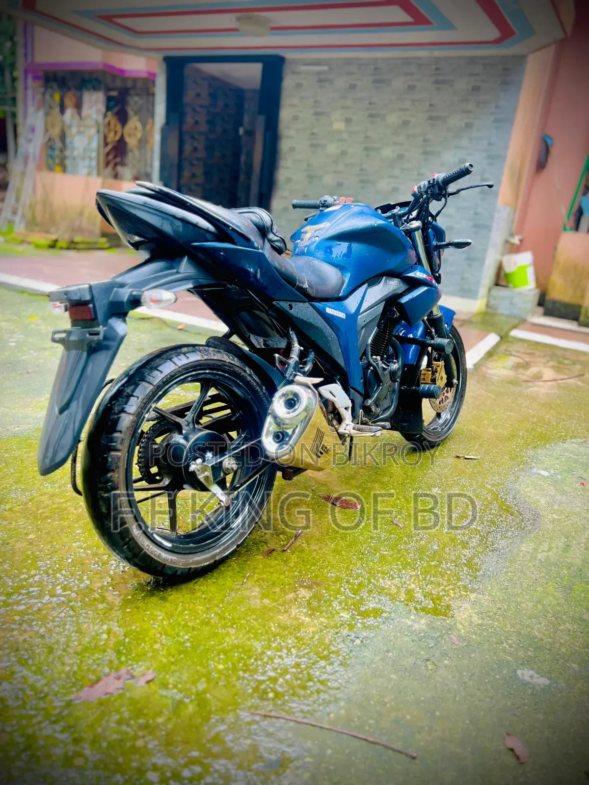 New Suzuki Gixxer Monotone 2023 Blue