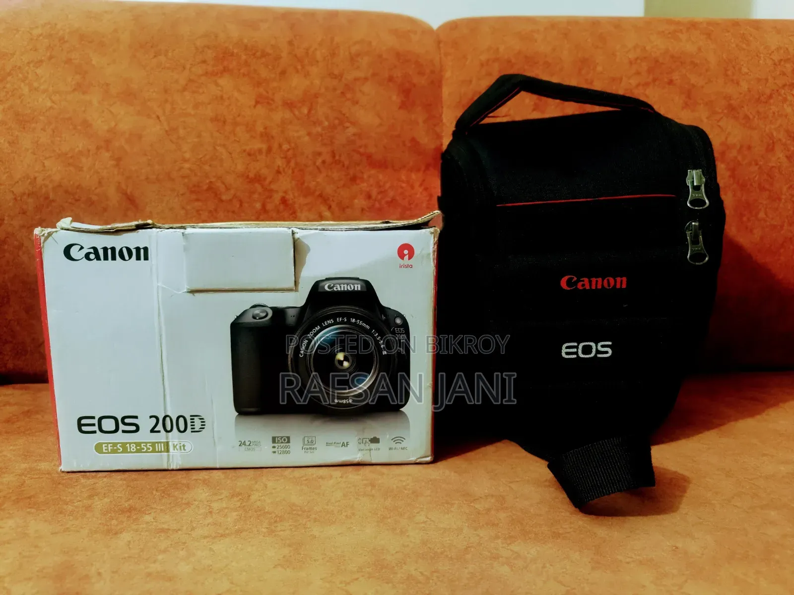 📸 Canon Eos 200d Dslr Camera For Sale (Body Only)