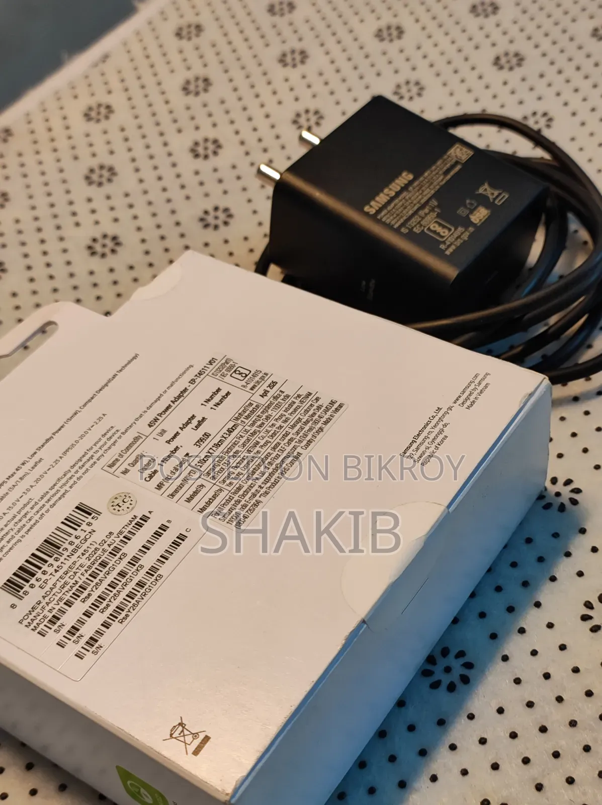 Samsung 45w Original Indian Super Fast Charger