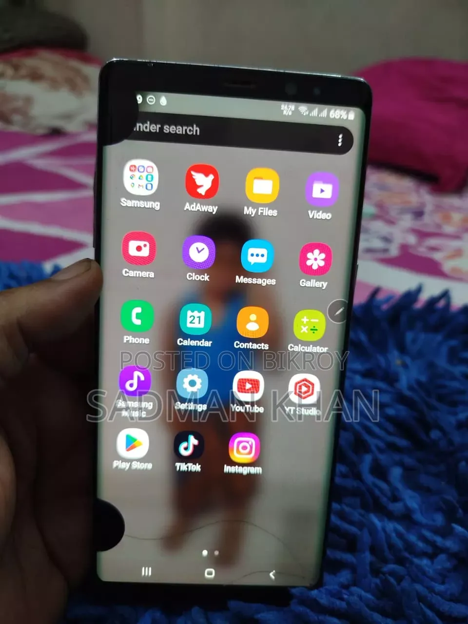 স্যামসাং গ্যালাক্সি নোট ৮ ৬৪ জিবি ব্ল্যাক