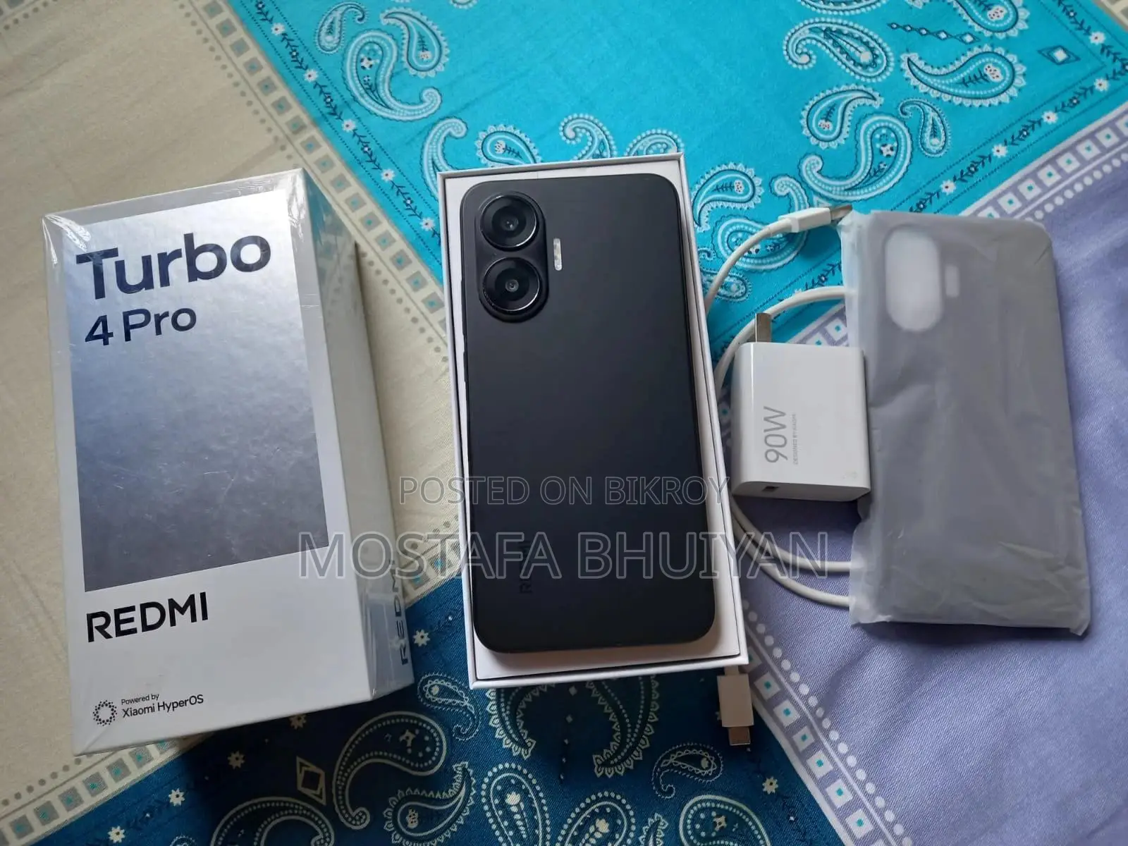 Xiaomi Redmi Turbo 4 Pro 256 GB Black