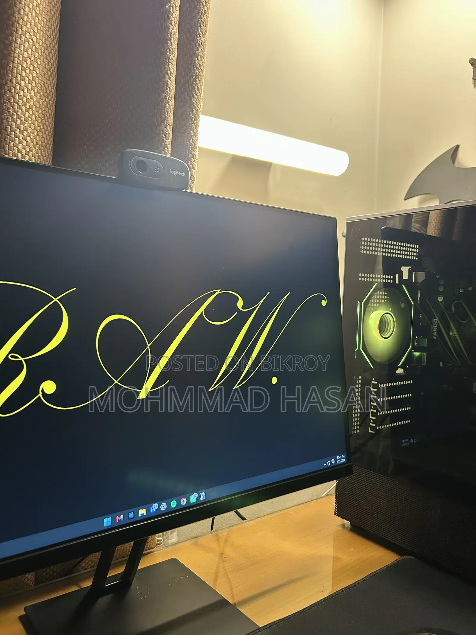 Desktop Computer 16GB AMD Ryzen 5 SSD 256GB