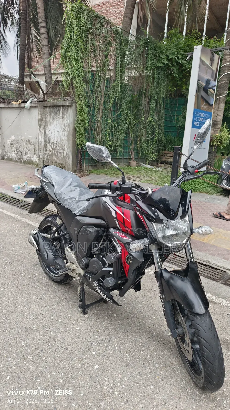 New Yamaha FZ 2024 Black