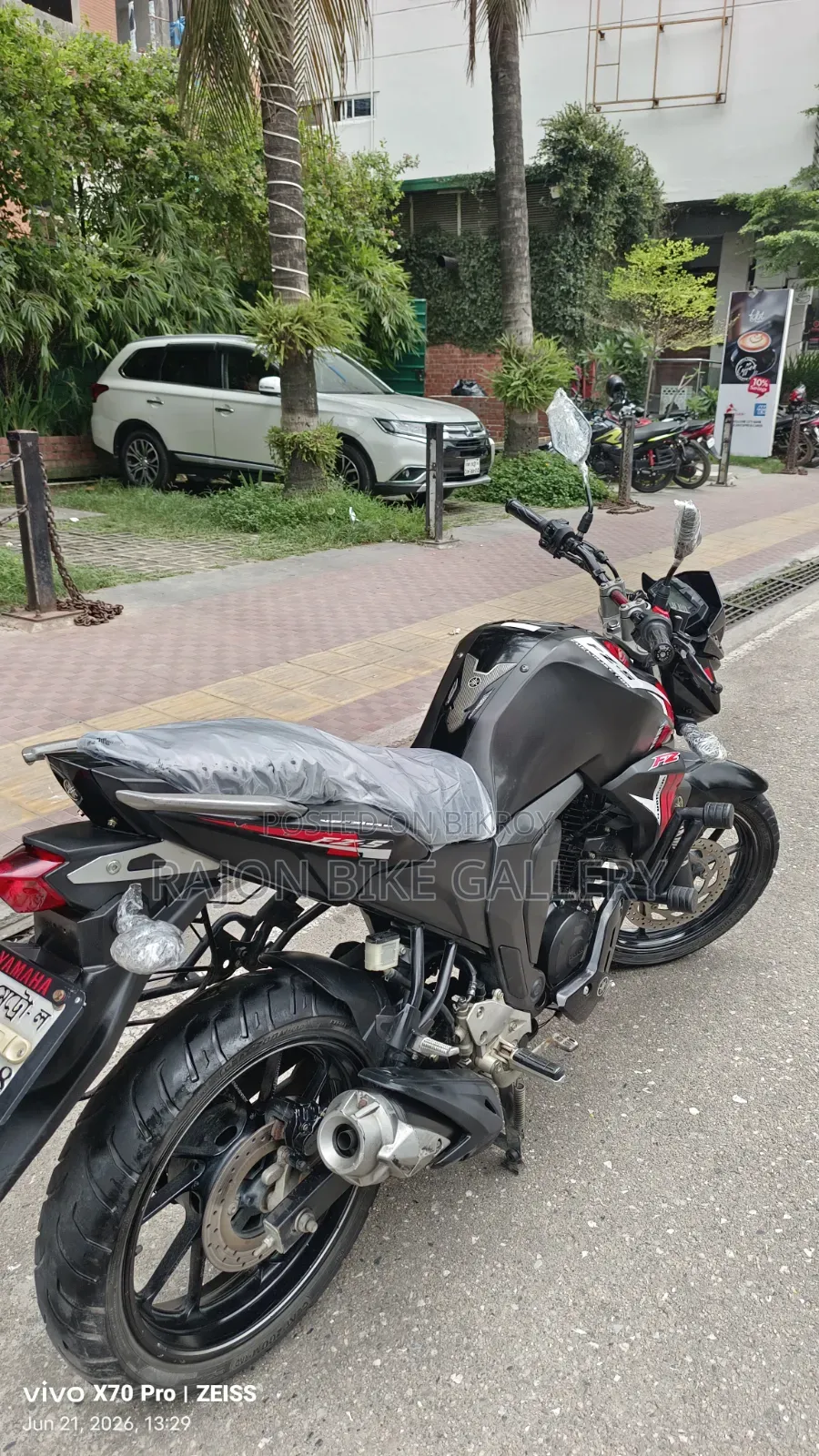 New Yamaha FZ 2024 Black