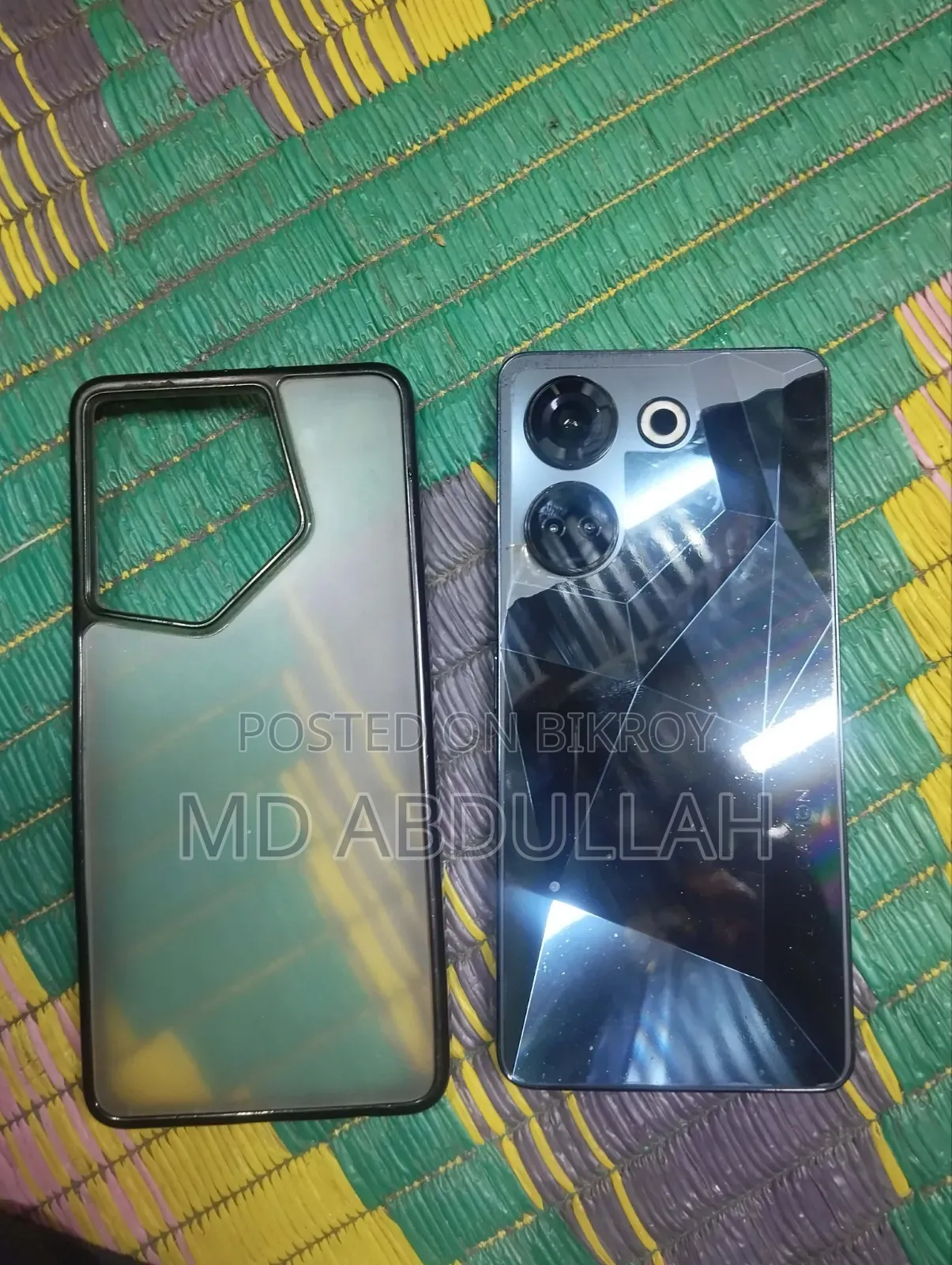 টেকনো ক্যামন ২০ প্রো ২৫৬ জিবি কালো