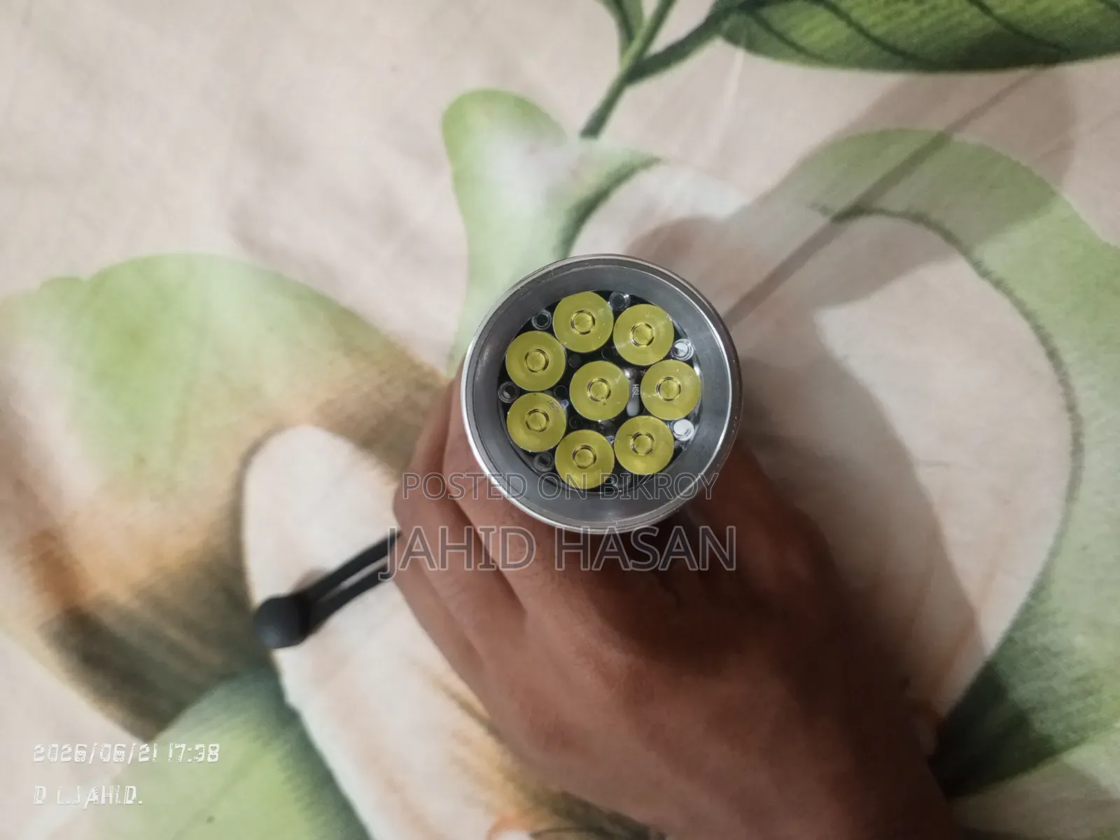 High Brightness Rechargeable Waterproof Torch Light