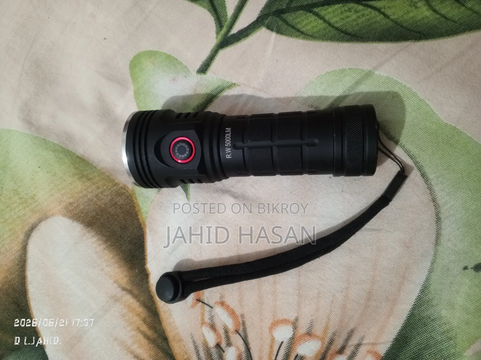 High Brightness Rechargeable Waterproof Torch Light