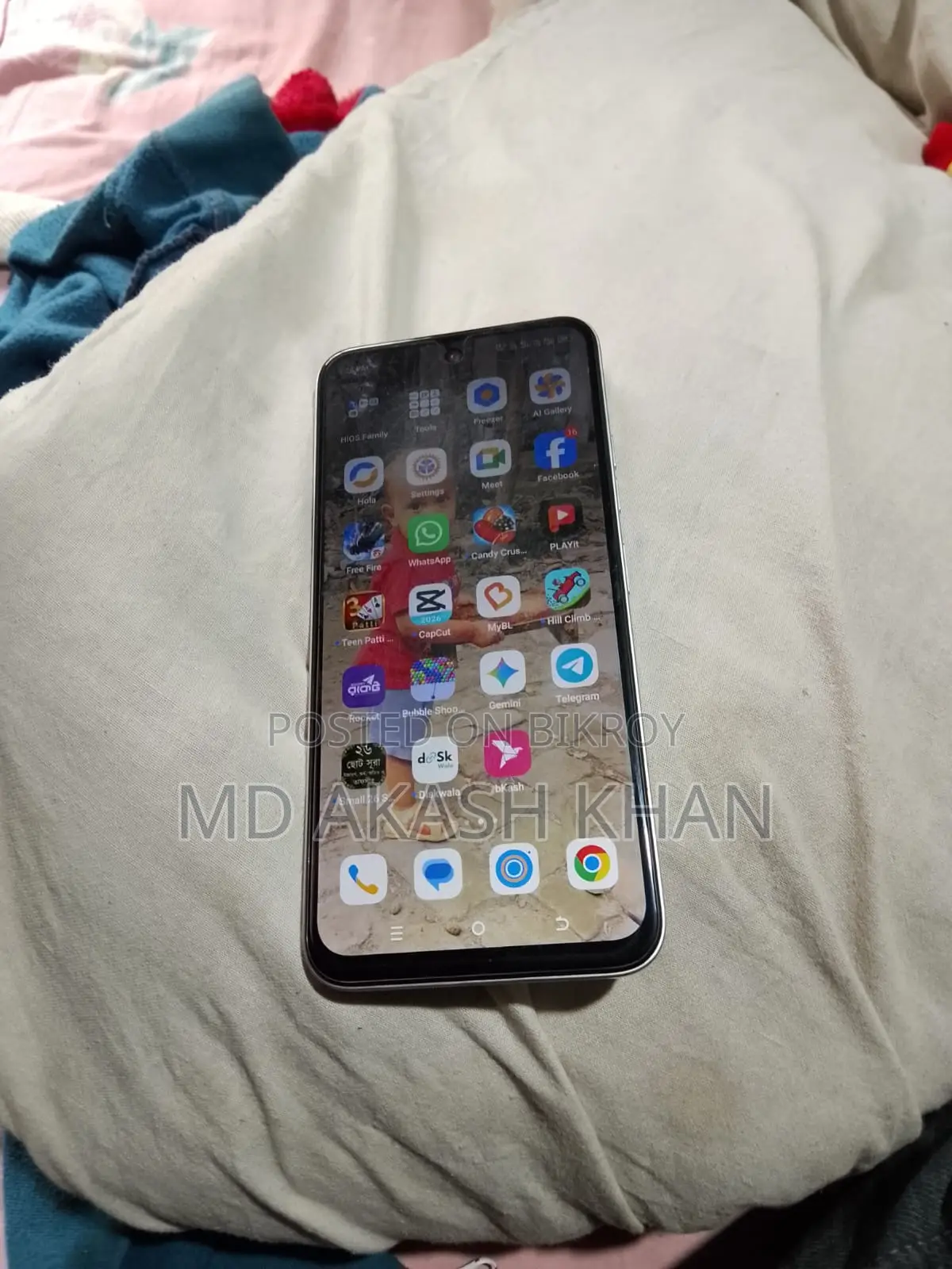 Tecno Spark 30C 128 GB White