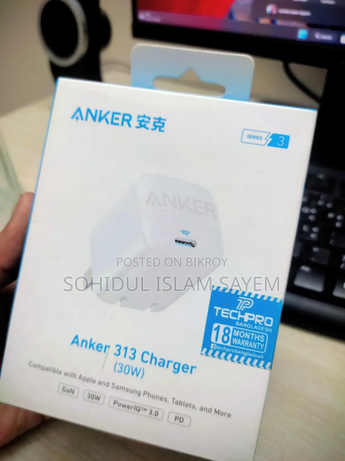 Anker 313 (30w) Pd Charger