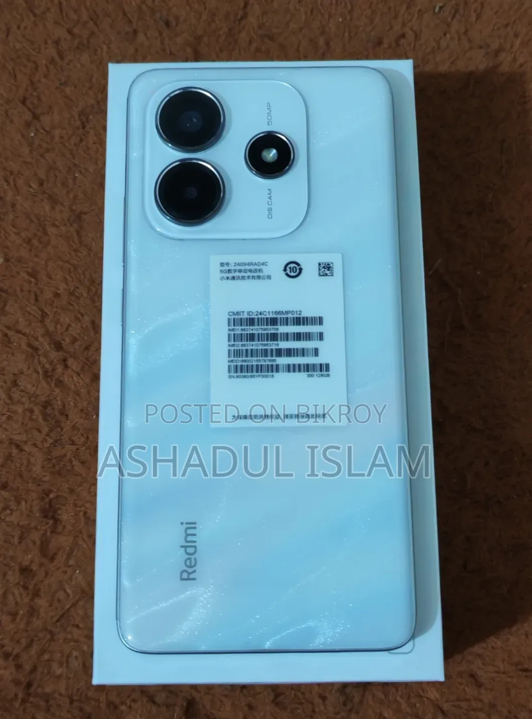 Xiaomi Redmi Note 14 4G 128 GB White