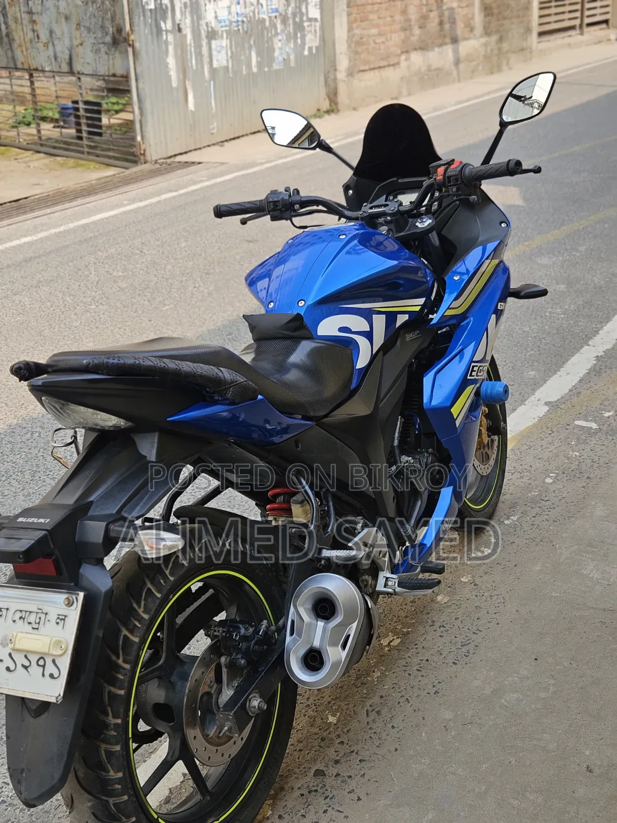 Suzuki Gixxer SF 2019 Blue