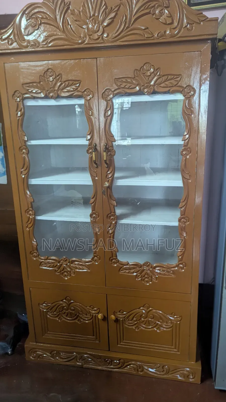 For Sale — Teak Wood Showcase Cupboard