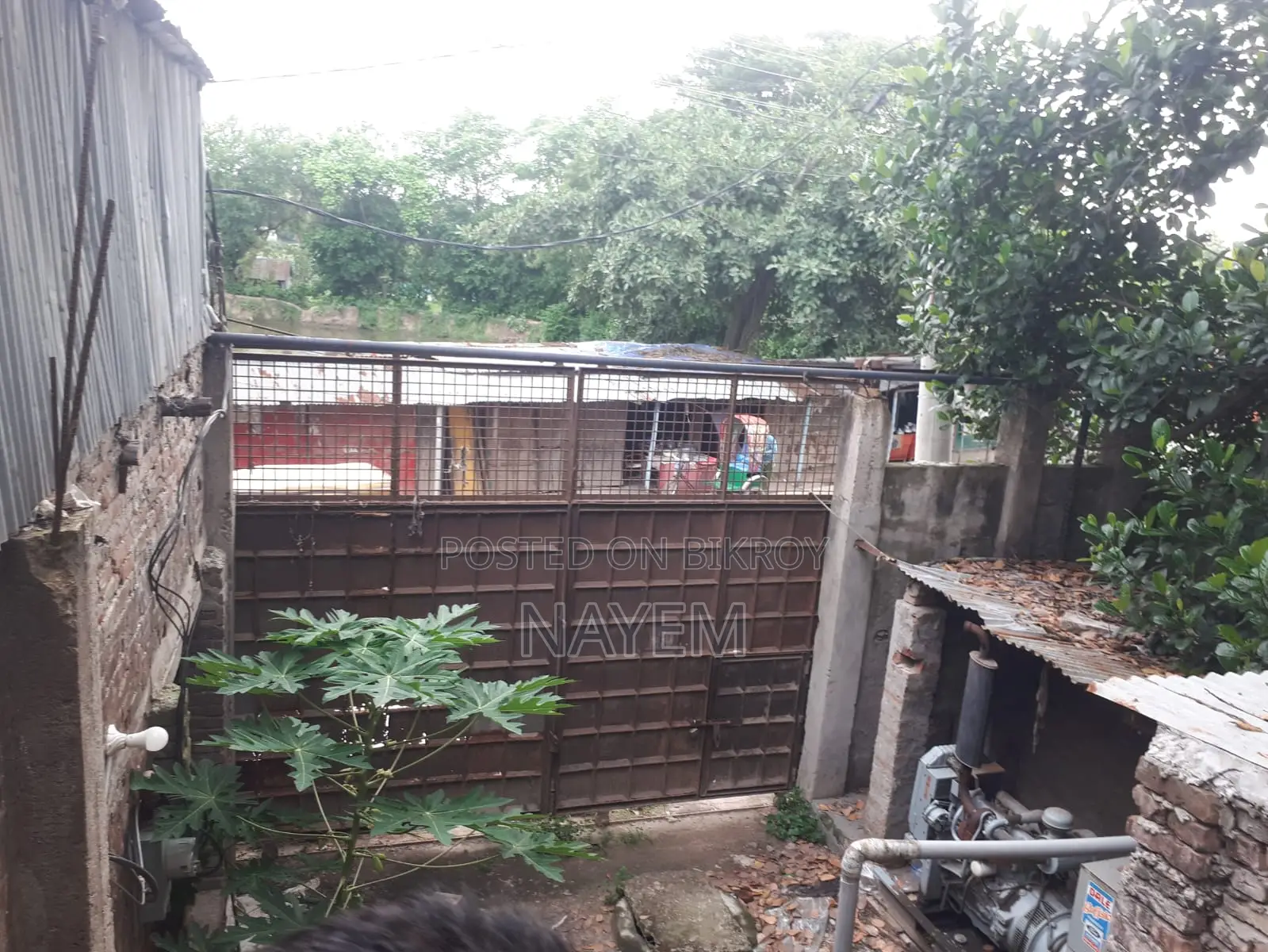 Factory for rent with industrial gas