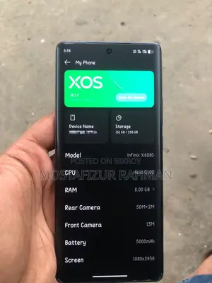 Infinix Hot 50 Pro+ 4G 256 GB Black