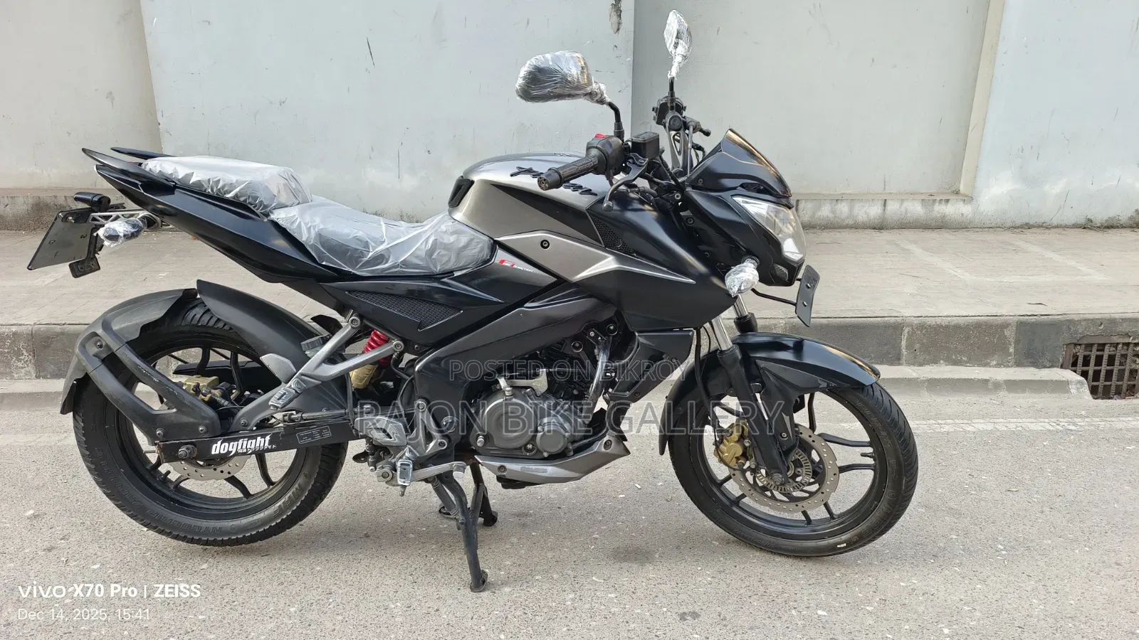 Bajaj Pulsar NS 160 2020 Gray