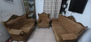 Segun Wooden Sofa Set (3:2:1)