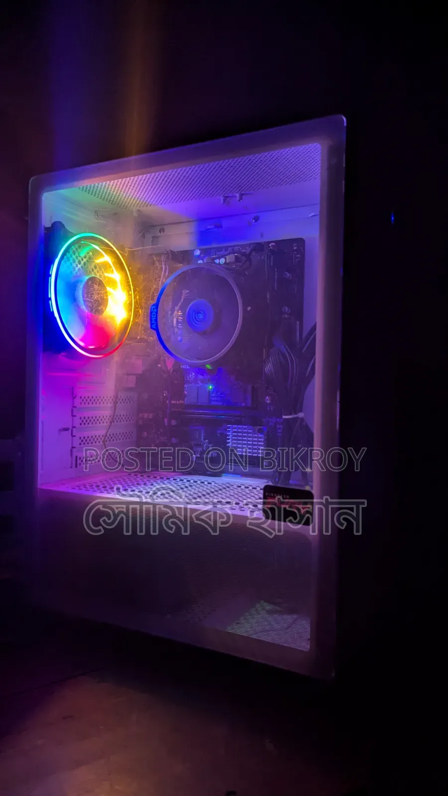 Desktop Computer MSI Model 8GB AMD Ryzen 5 HDD+SSD 256GB