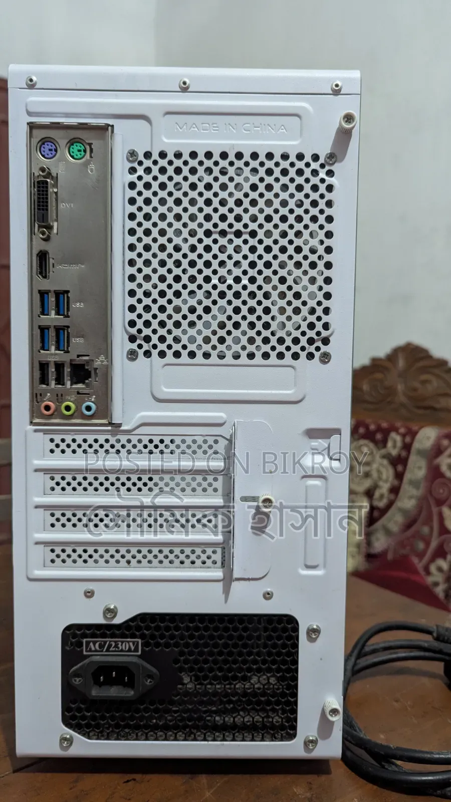 Desktop Computer MSI Model 8GB AMD Ryzen 5 HDD+SSD 256GB