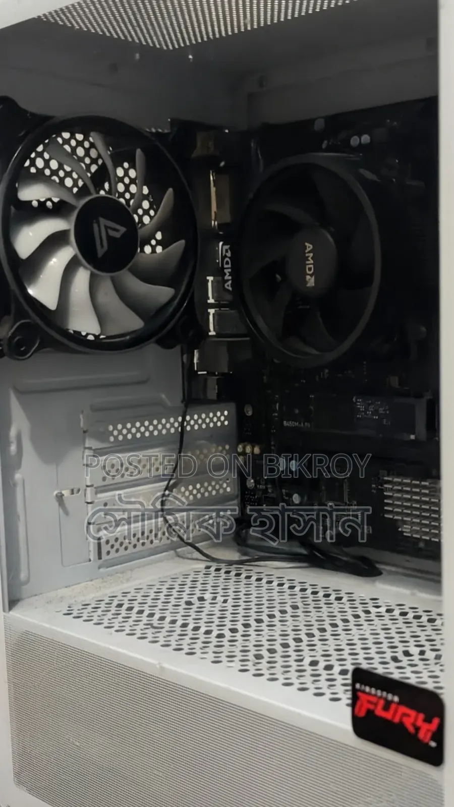 Desktop Computer MSI Model 8GB AMD Ryzen 5 HDD+SSD 256GB