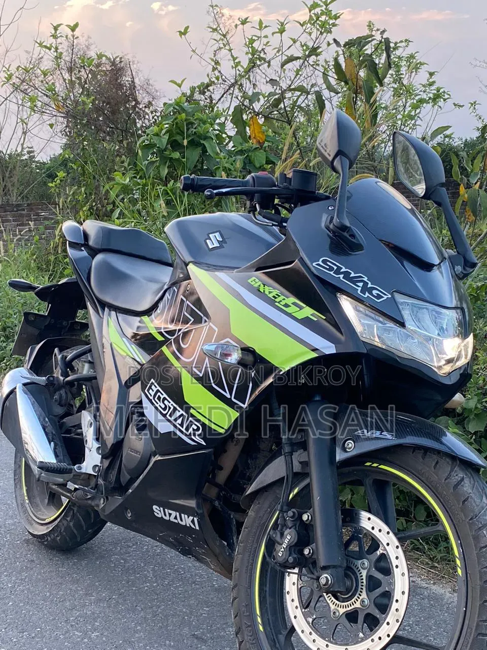 Suzuki Bike 2023 Black
