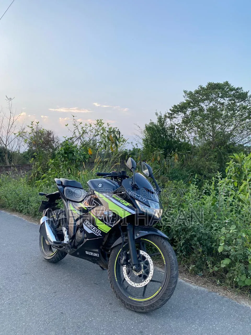 Suzuki Bike 2023 Black