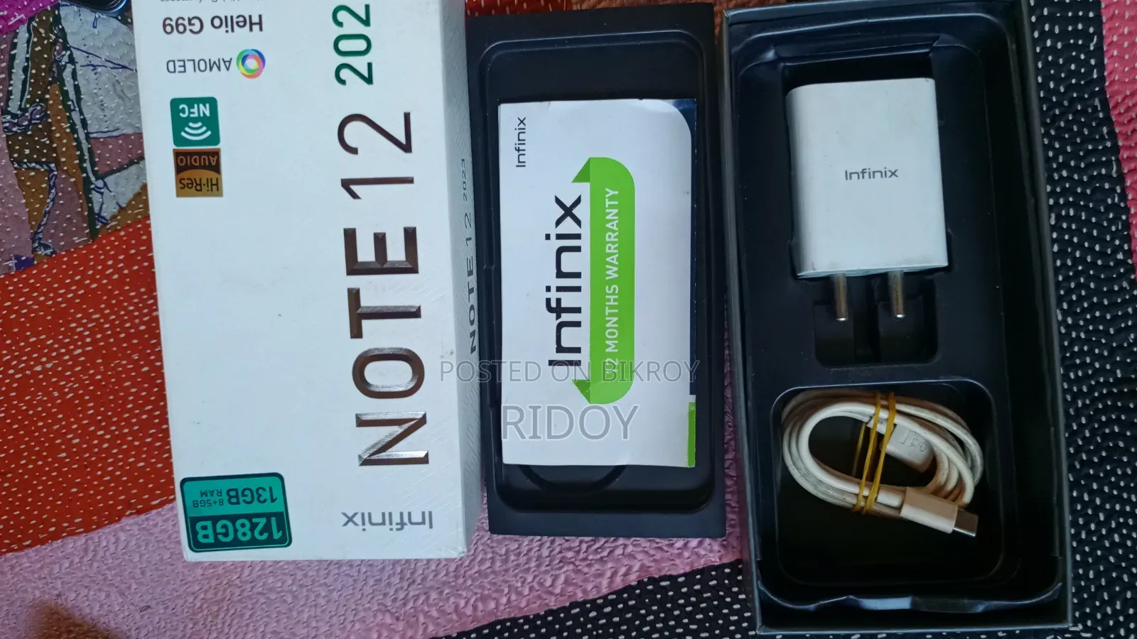 Infinix Note 12 (2023) 128 GB Blue