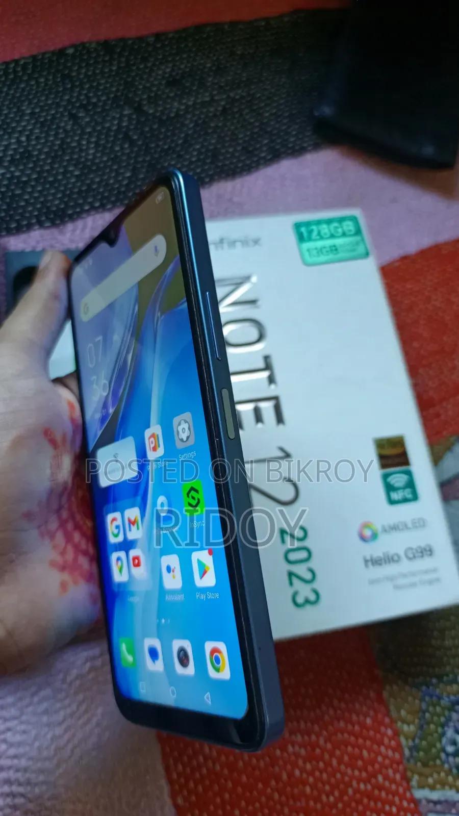 Infinix Note 12 (2023) 128 GB Blue