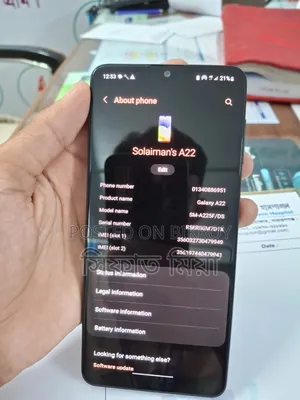 Samsung Galaxy A22 128 GB Black