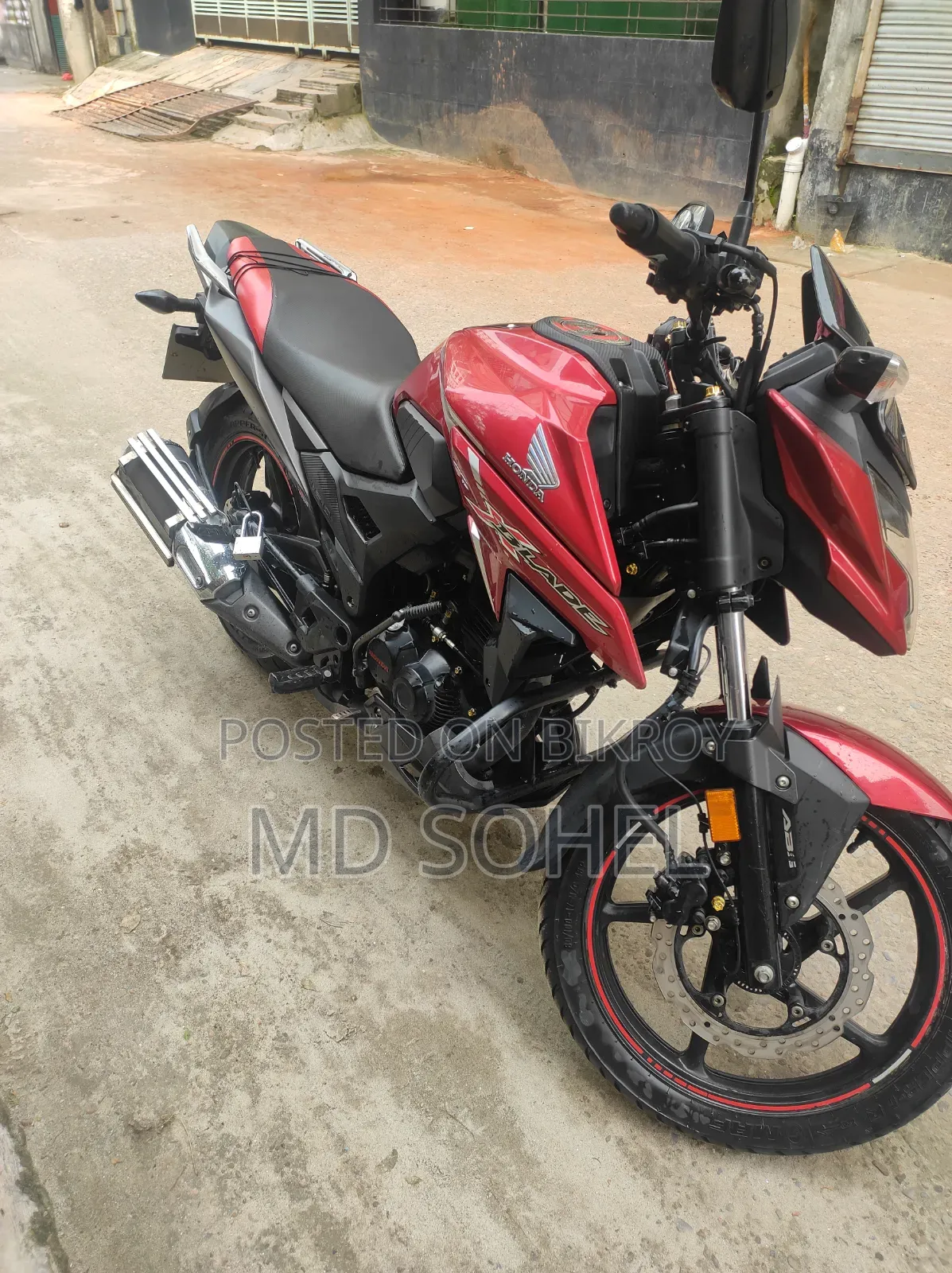 Honda X-Blade 160 2023 Red