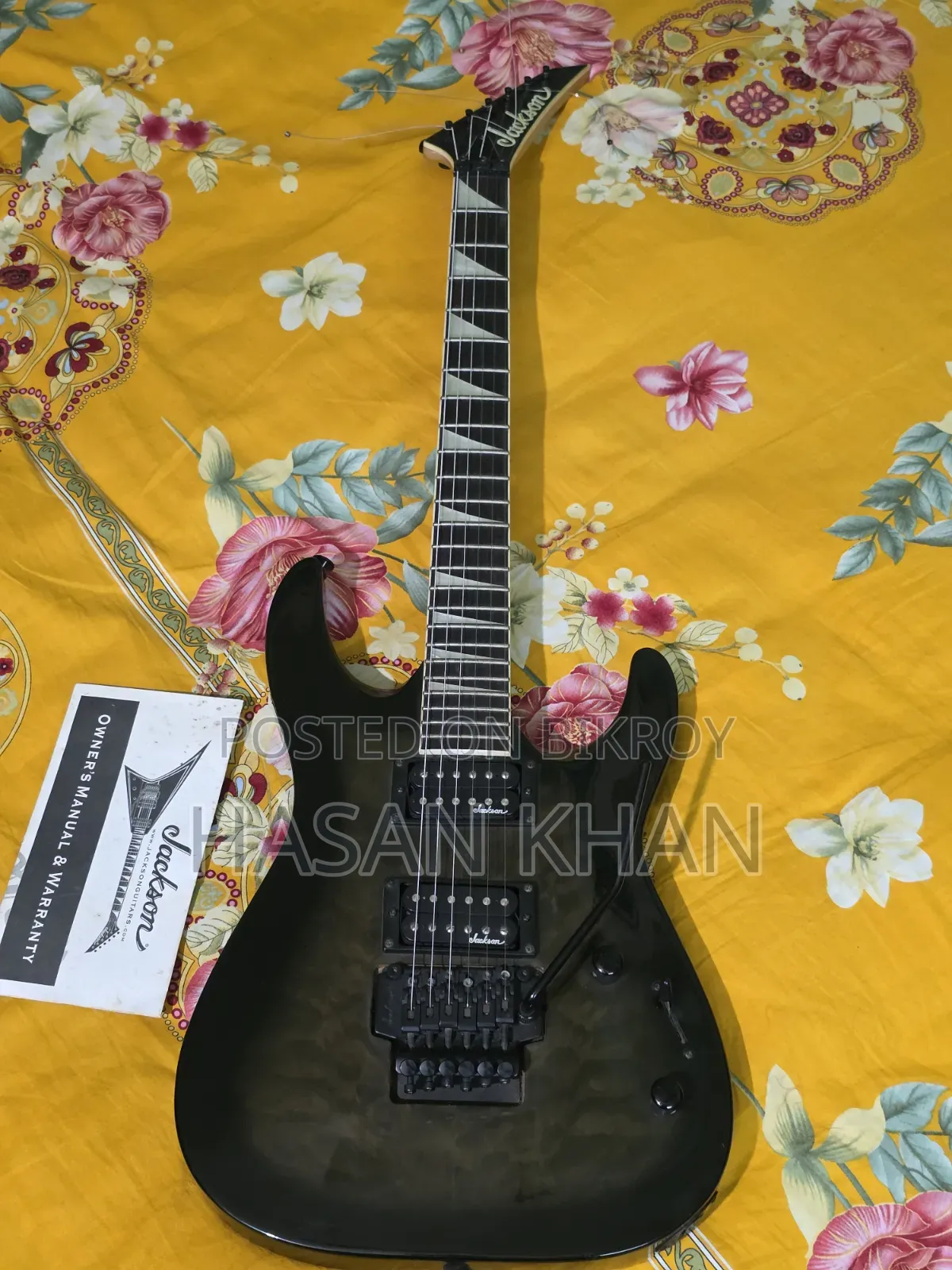 Jackson Floyd Rose Electric Guitar For Sale- Excellent Condition